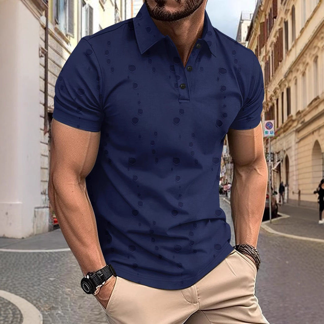 Herren stilvolles Poloshirt Echoarchiv