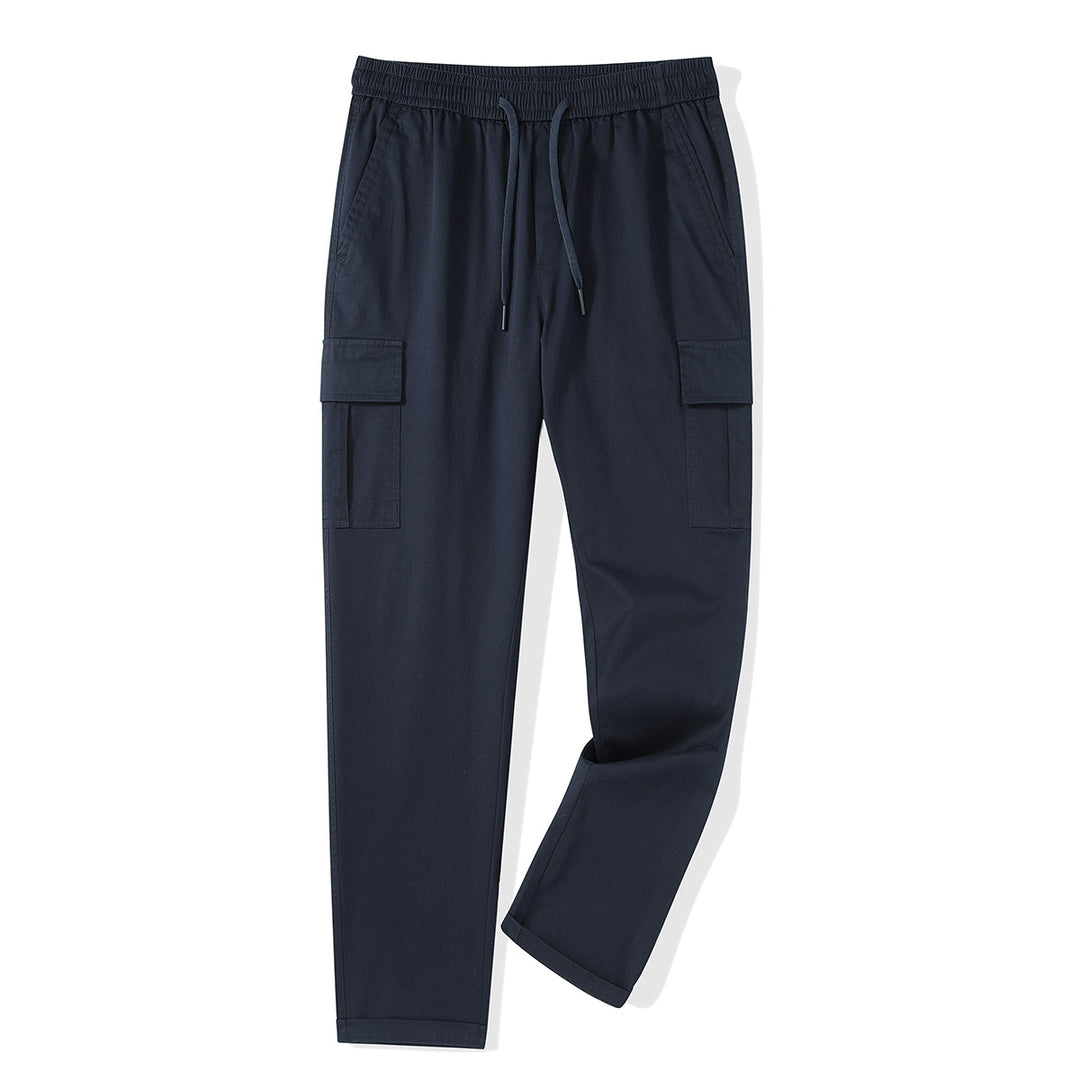 Herren Cargo-Jogginghose mit elastischem Bund, Kordelzug und aufgesetzten Klappentaschen Echo Archiv