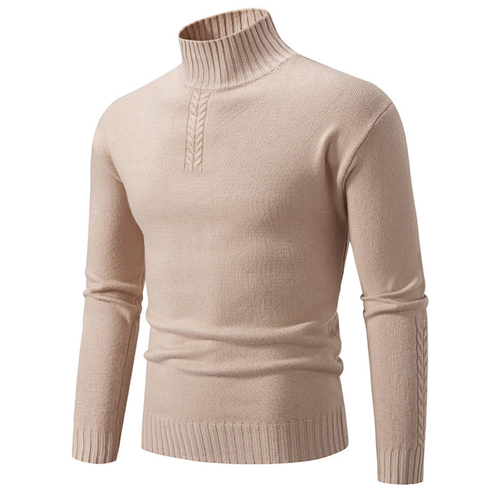 Herren Rollkragenpullover aus grobem Strick Echoarchiv