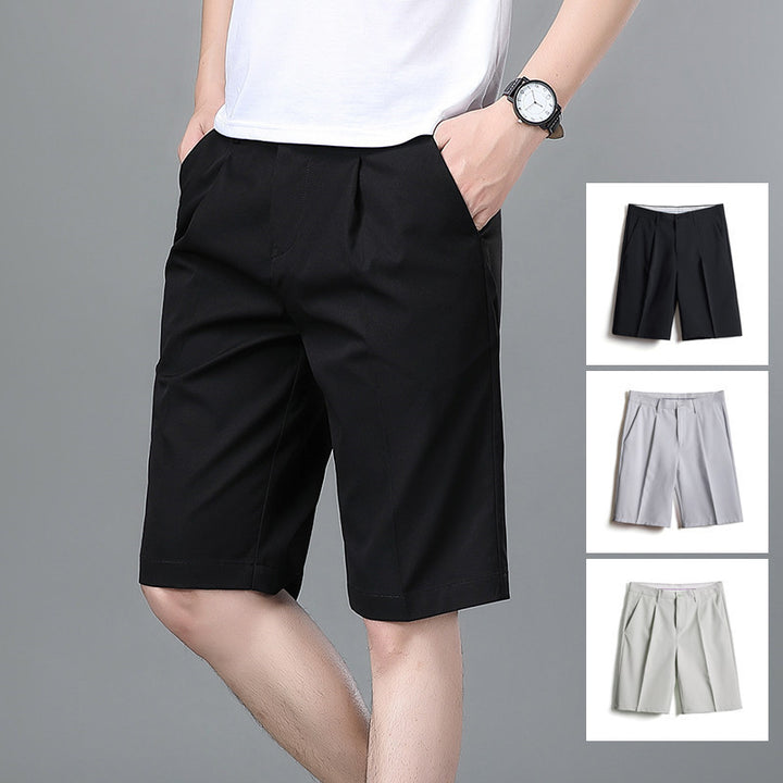 Herren elegante Shorts mit tiefer Bundhöhe und praktischen Taschen Echoarchiv