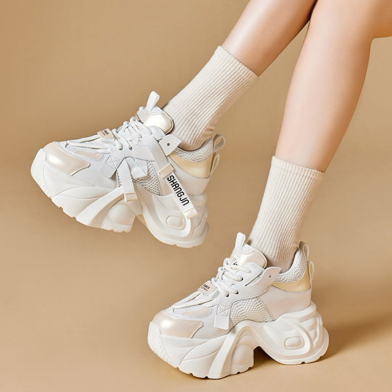 Damen Chunky Sneakers mit futuristischer Silhouette und atmungsaktivem Obermaterial Echo Archiv