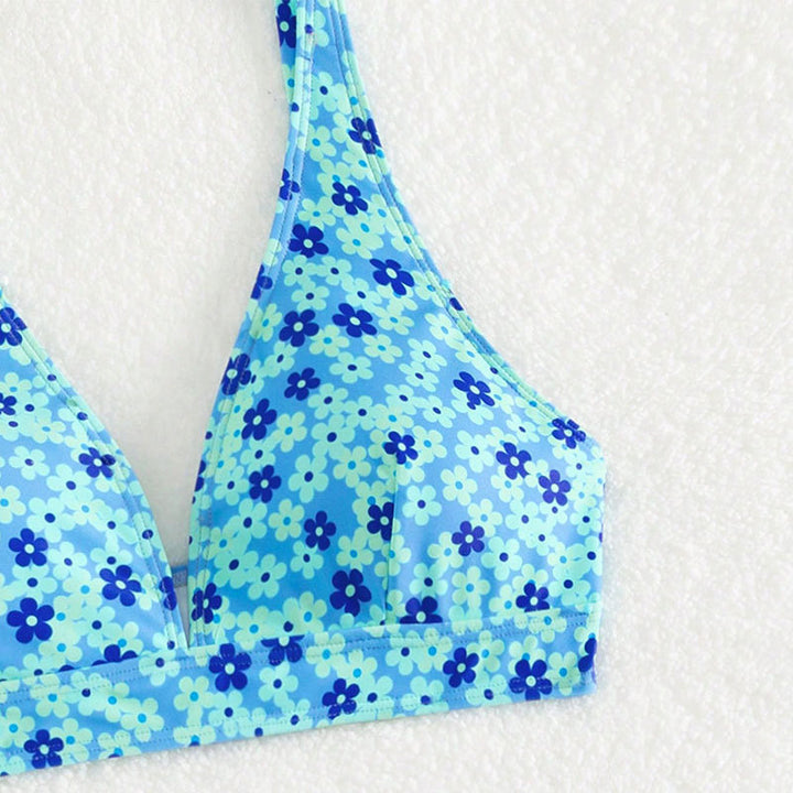 Damen Triangel-Bikini-Set mit floralem Design Echo Archiv