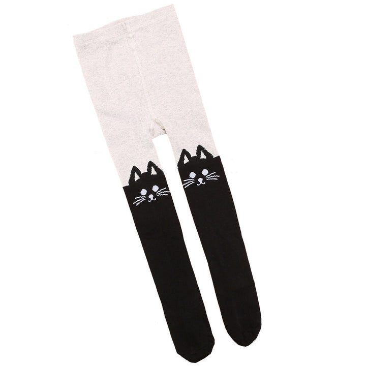 Mädchen Leggings mit Katzenmotiv Echo Archiv