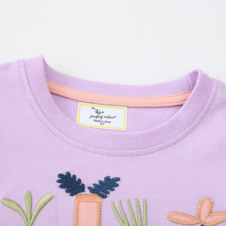 Mädchen Kleid mit floralem Stickdesign und Tüllrock Echo Archiv