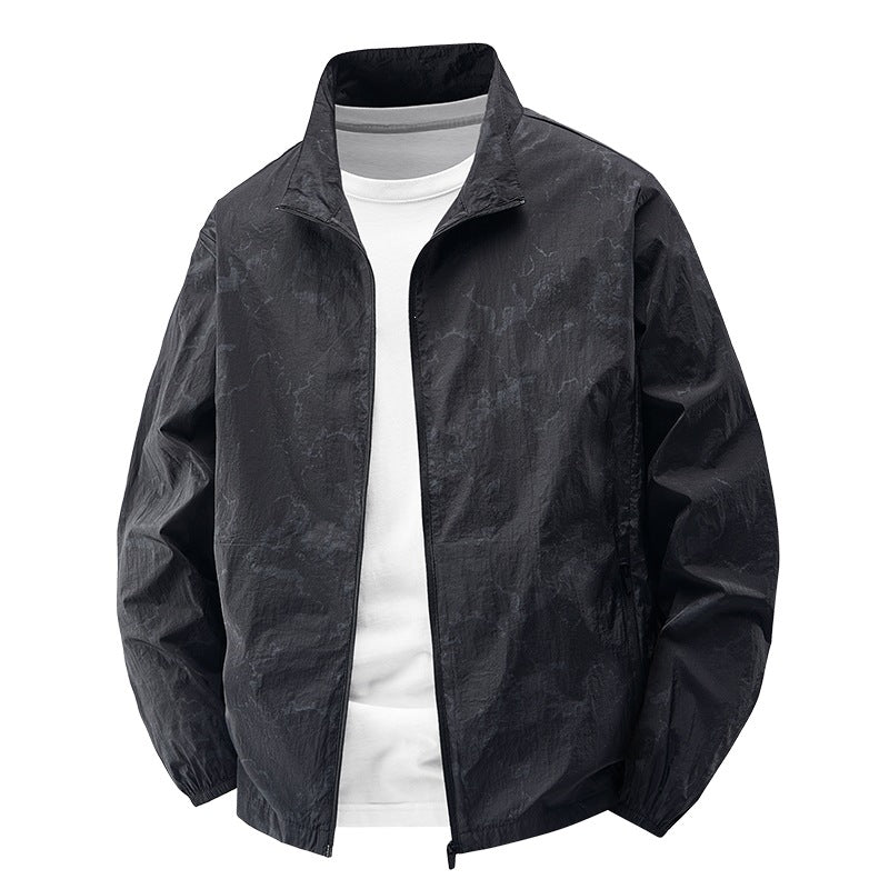 Herren Leichte Winddichte Übergangsjacke Echo Archiv