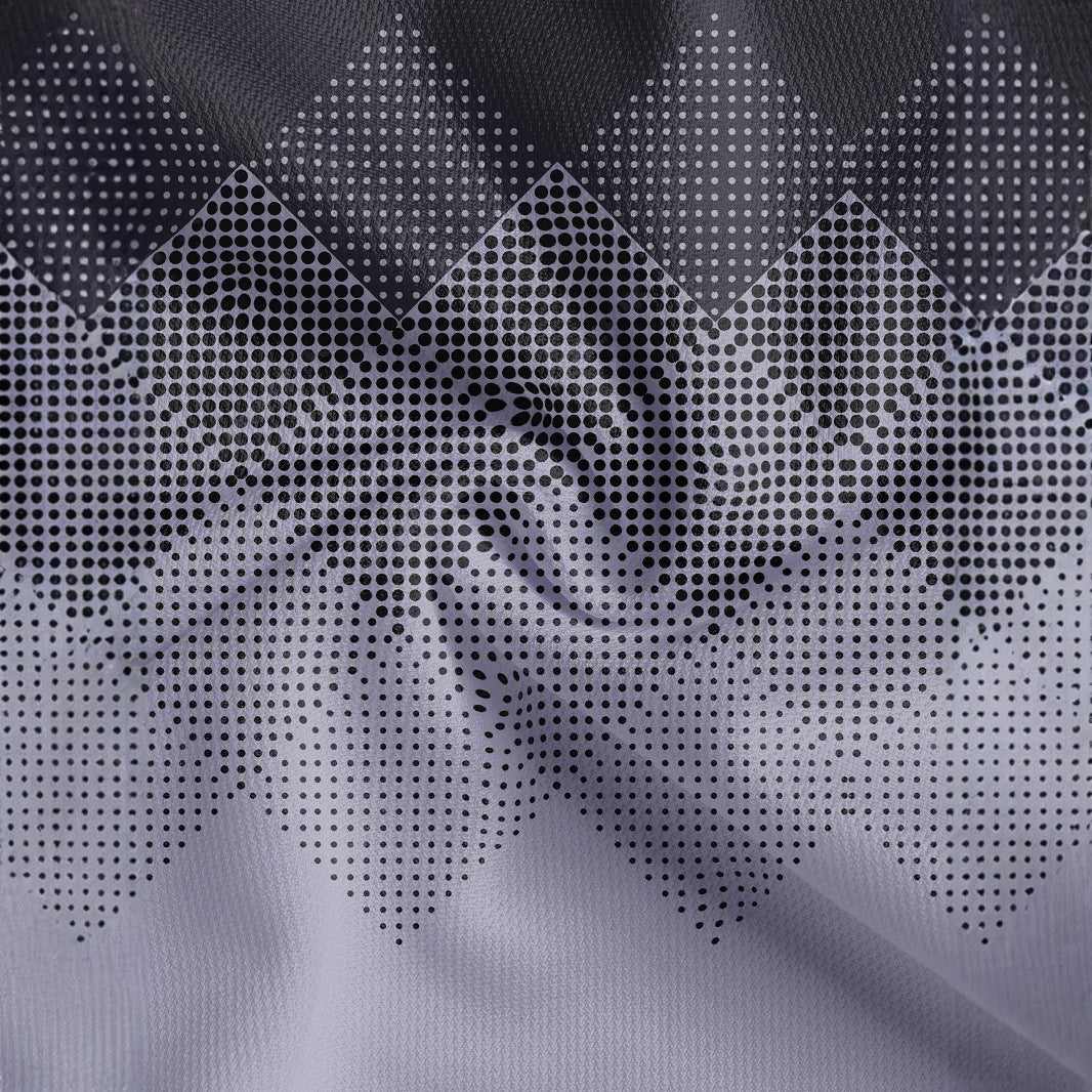 Herren Polohemd mit modernem Grafikdesign Echoarchiv