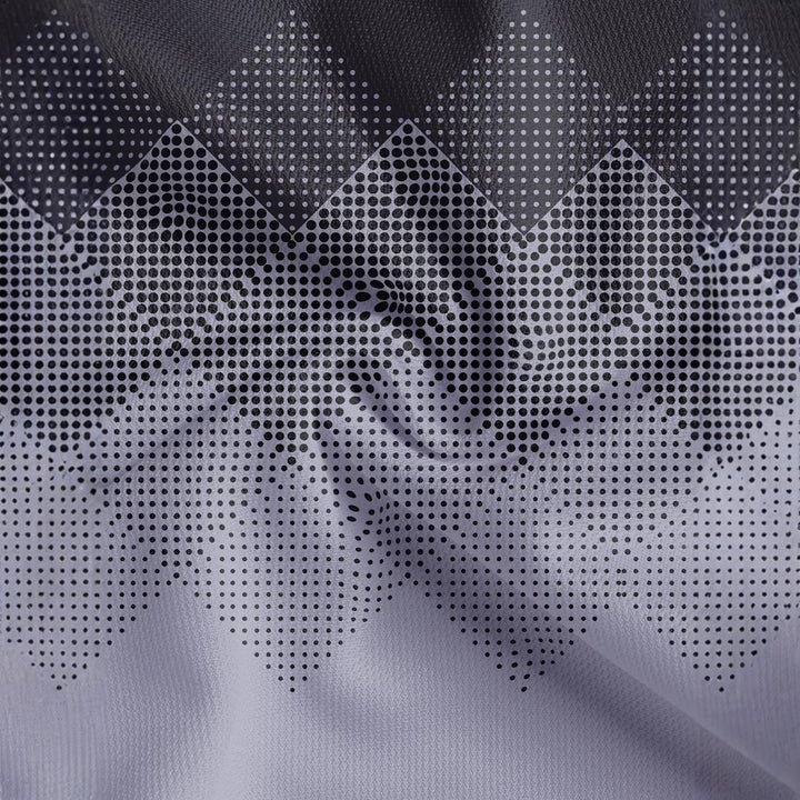 Herren Polohemd mit modernem Grafikdesign Echoarchiv