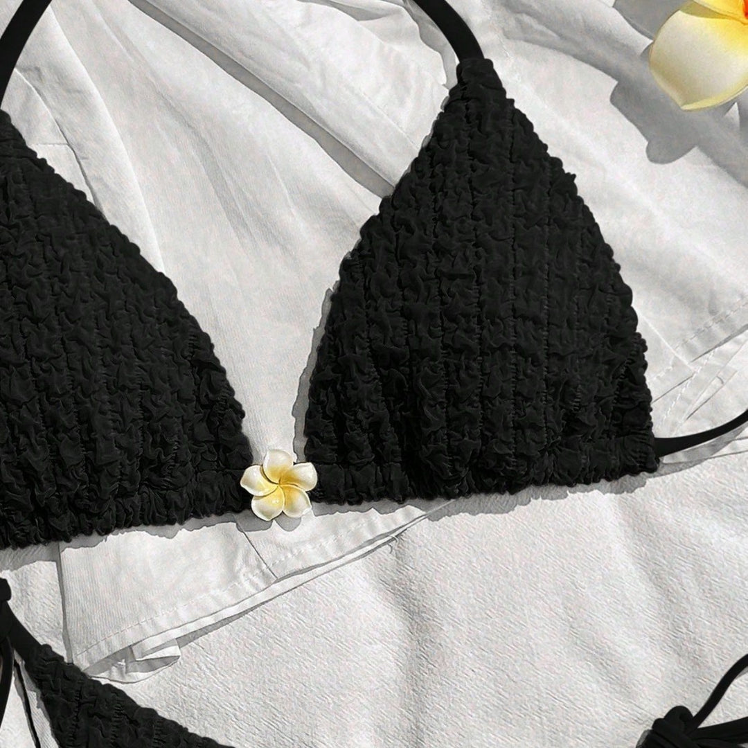 Damen raffinierter Triangel-Bikini Echo Archiv