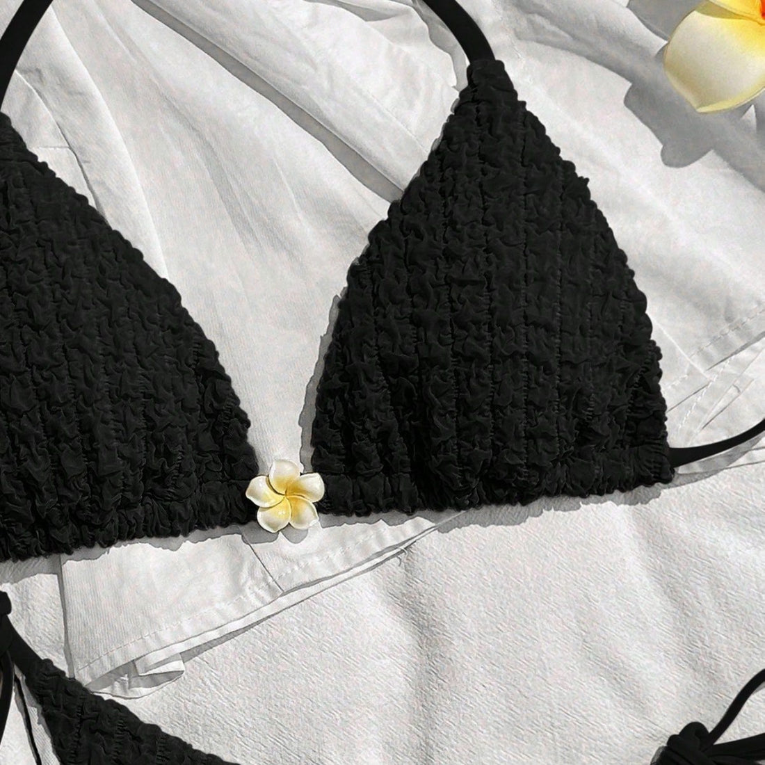 Damen raffinierter Triangel-Bikini – Maréssa