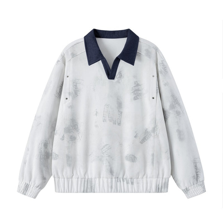 Damen Sportlicher Pullover mit Stehkragen Echo Archiv