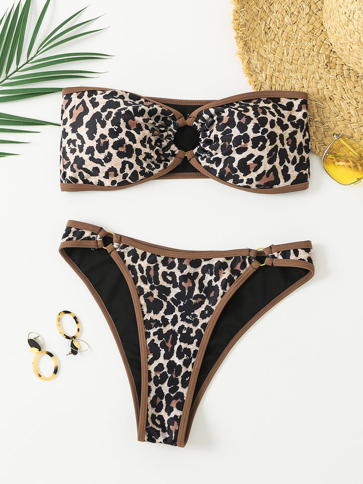 Damen Bandeau Badeanzug Set Echo Archiv