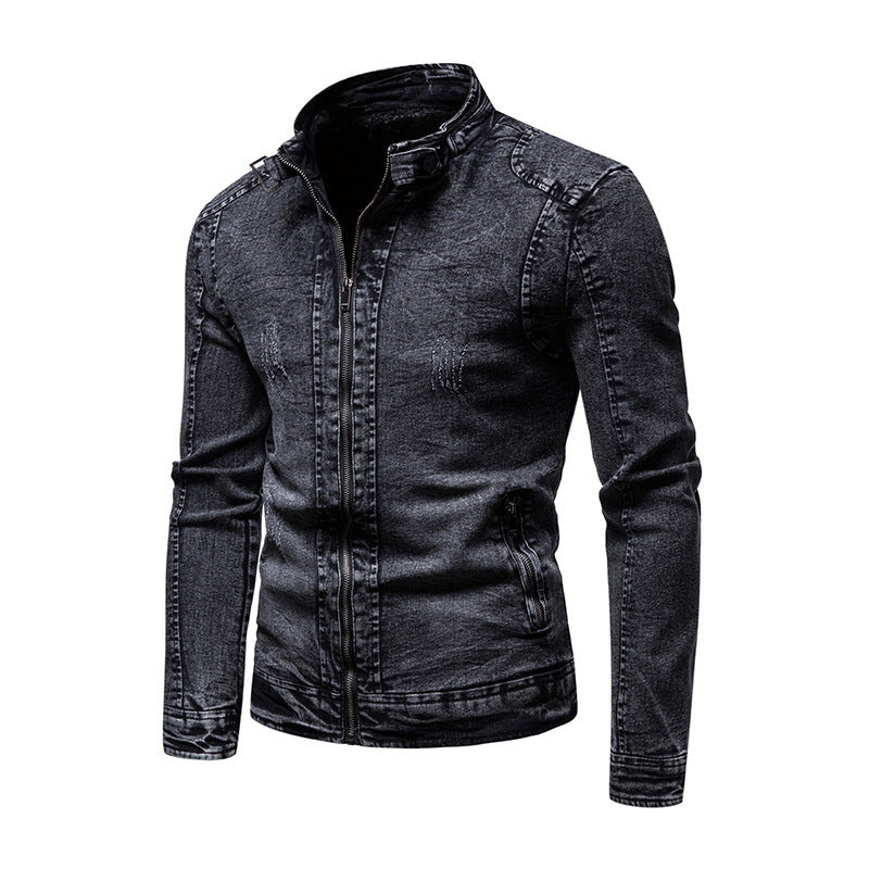 Herren Modische Jeansjacke Echo Archiv