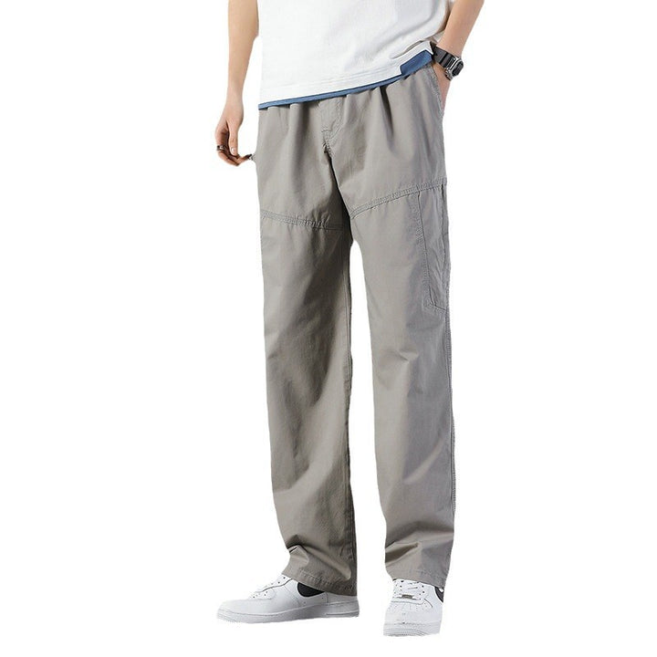 Herren Weite Utility-Cargohose mit geradem Bein, Mehrfachtaschen & lockerer Passform Echo Archiv