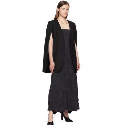 Damen Cape-Blazer mit offenem Fall und seitlichen Arm-Schlitzen Echoarchiv