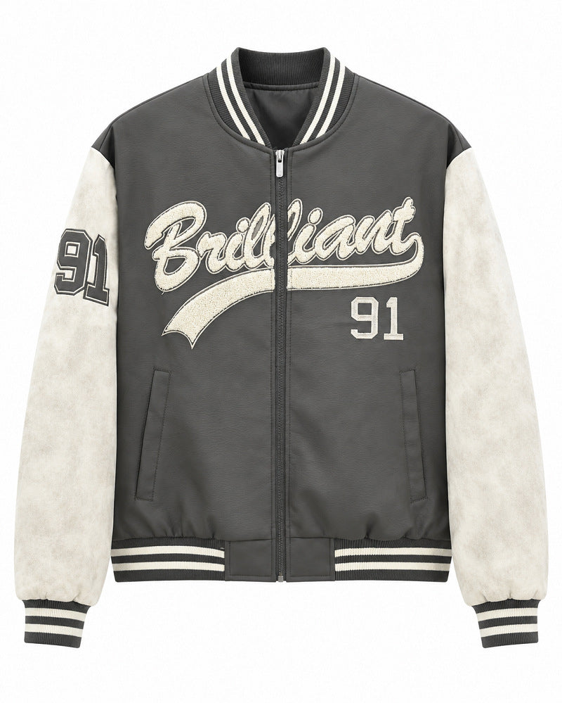 Herren Modische Bomberjacke mit sportlichem Schnitt Echo Archiv
