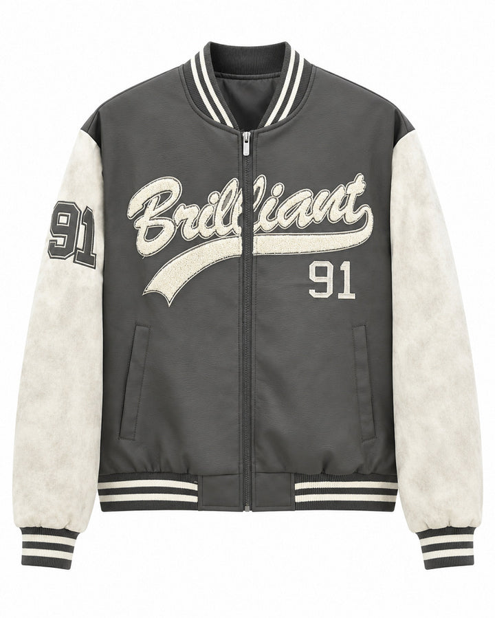 Herren Modische Bomberjacke mit sportlichem Schnitt Echo Archiv