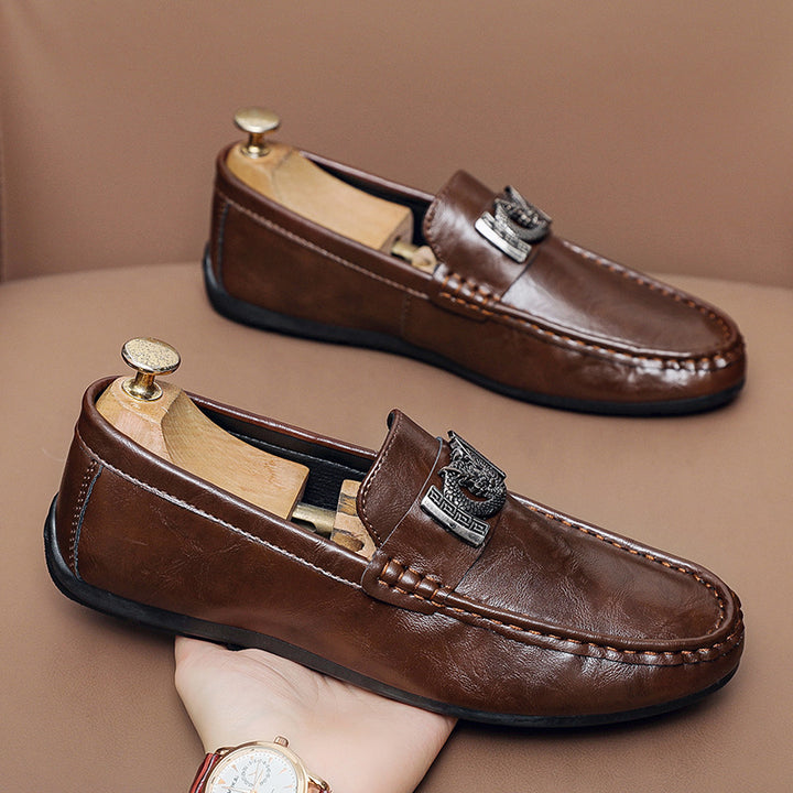 Herren Elegante Mokassins mit Metalldetails Echo Archiv