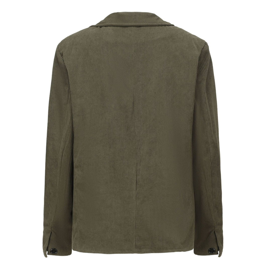 Herren modischer Cordblazer mit aufgesetzten Taschen Echoarchiv