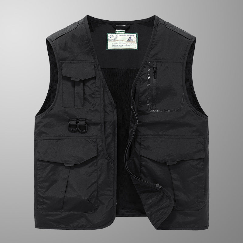 Herren Multifunktionale Outdoor-Weste Echo Archiv 1788241898