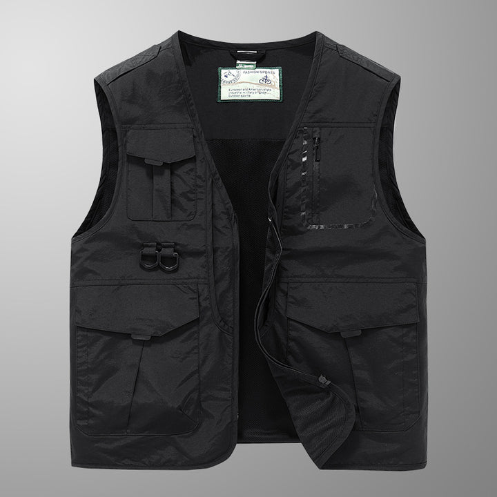 Herren Multifunktionale Outdoor-Weste Echo Archiv 1788241898
