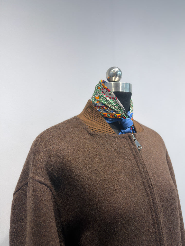 Damen zeitgenössische Zip-Up Jacke Echoarchiv