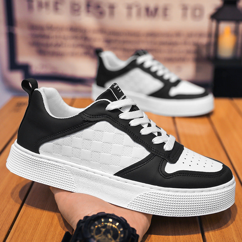 Damen Sneakers mit schickem Karomuster und dämpfender Sohle Echo Archiv