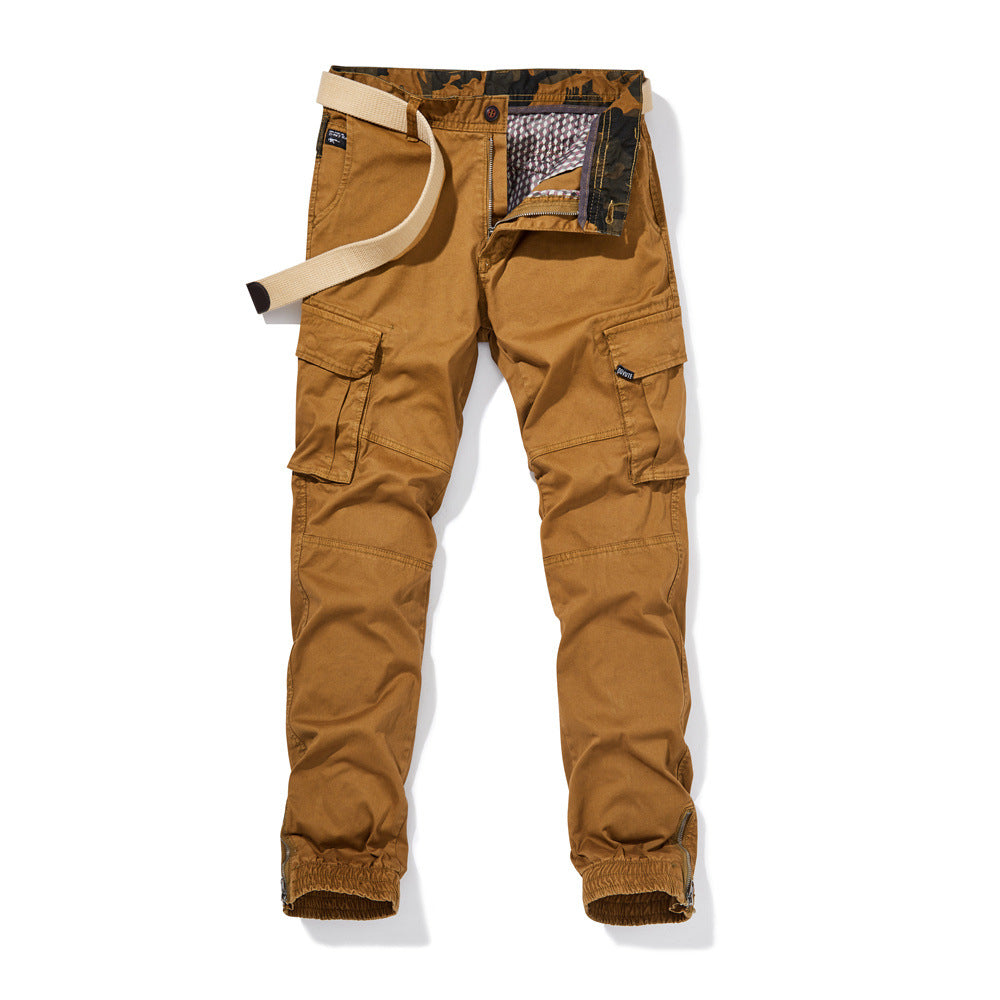 Herren multifunktionale Cargo-Hose mit Gummizug und praktischen Taschen Echoarchiv