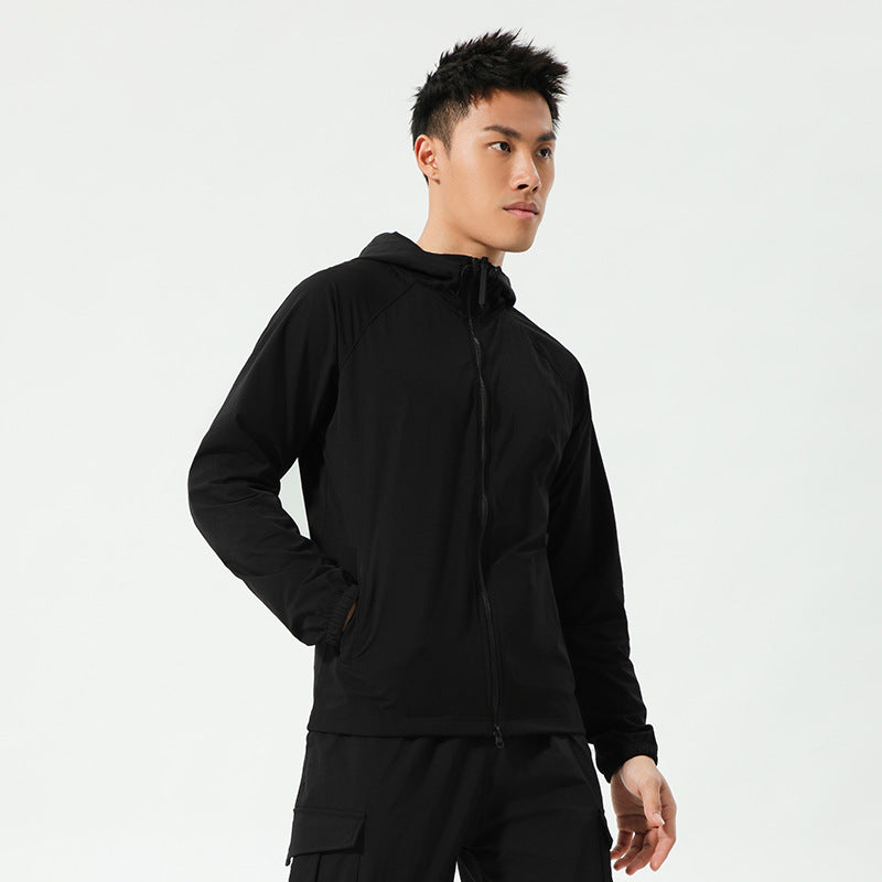 Herren Leichte Funktionsjacke mit atmungsaktivem Material Echoarchiv