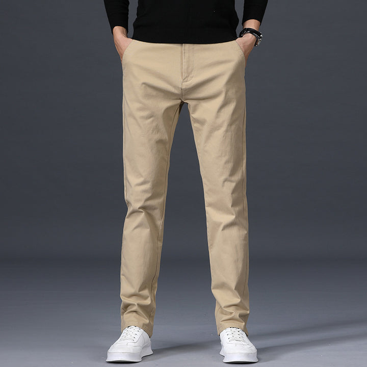 Herren elegante Chino-Hose mit lässigem Schnitt Echoarchiv