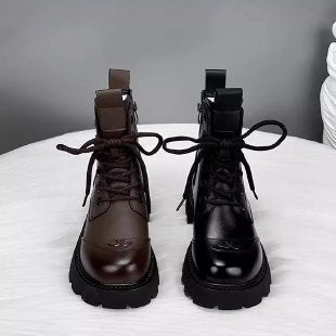 Damen Modische Ankle Boots mit Strapazierfähiger Sohle Echo Archiv
