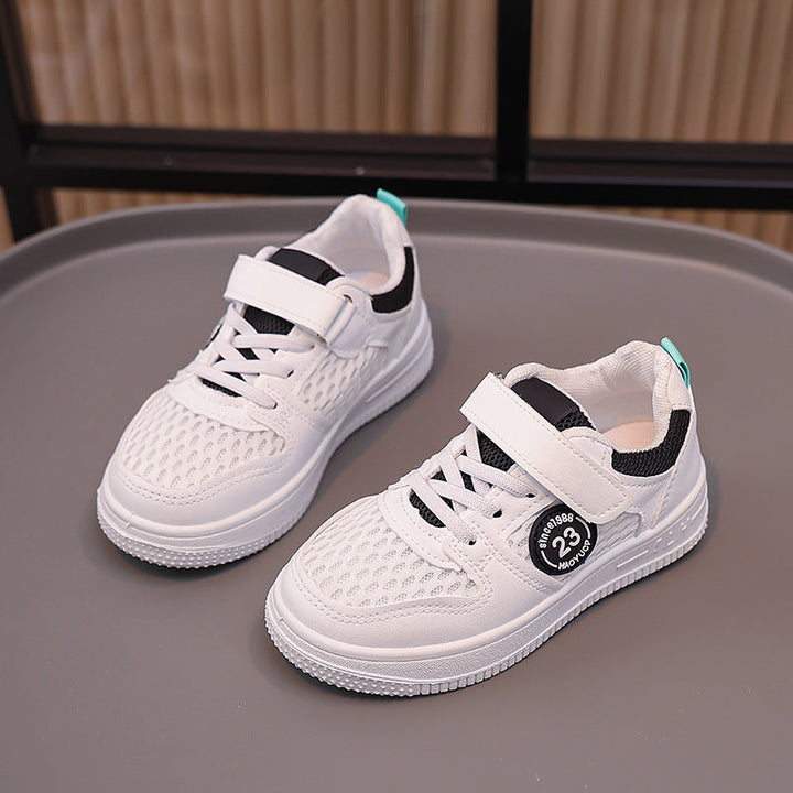 Damen Sportliche Sneakers mit innovativer Mesh-Oberfläche und Klettverschluss Echo Archiv