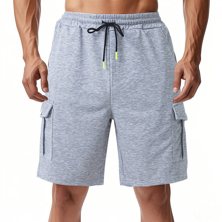 Herren Cargo-Shorts mit funktionalen Taschen und elastischem Bund Echoarchiv
