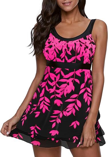 Damen Schwimmdress mit Blumenmuster Echo Archiv
