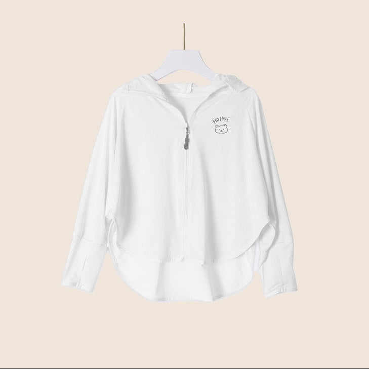 Damen leichte und atmungsaktive Sportjacke mit Kapuze Echo Archiv