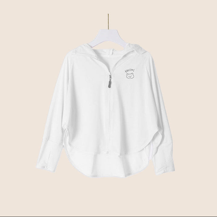 Damen leichte und atmungsaktive Sportjacke mit Kapuze Echo Archiv
