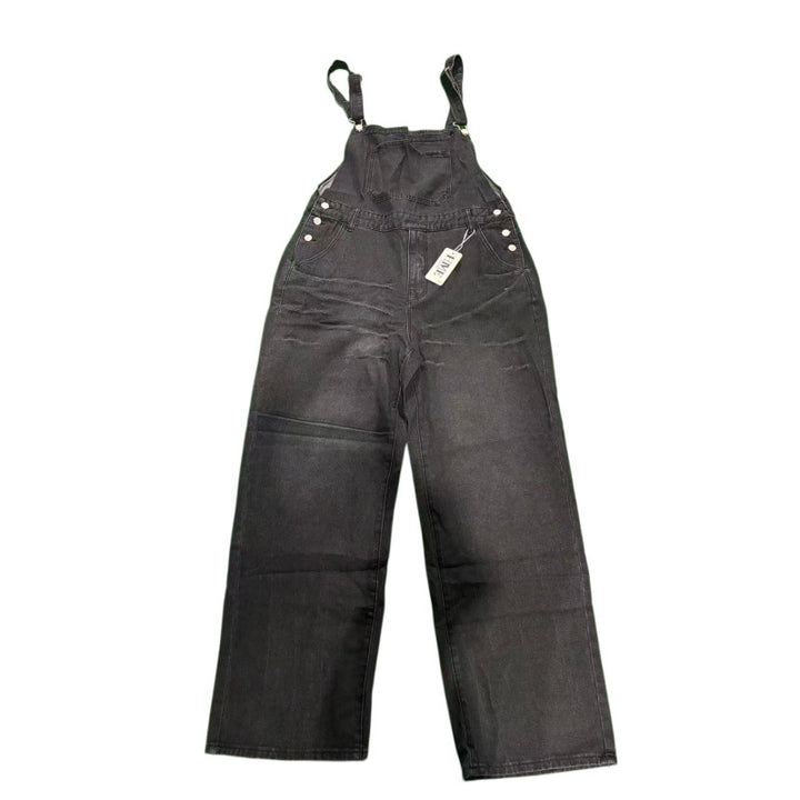 Herren Lässige Denim-Latzhose Echoarchiv