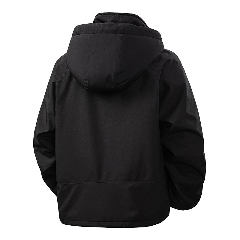 HerrenKapuzenjacke mit innerem Teddy-Futter Echo Archiv