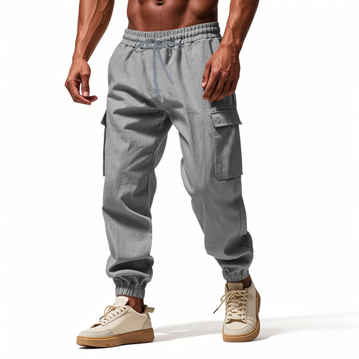 Herren Cargo-Jogginghose mit elastischem Bund und praktischen Seitentaschen Echoarchiv