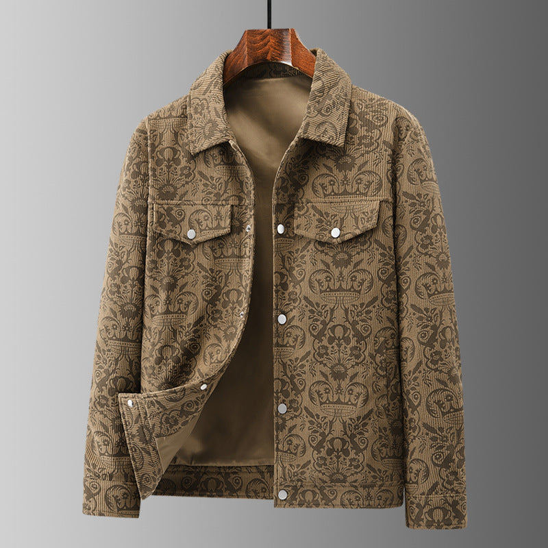 Damen Elegante Utility-Jacke mit floralem Muster Echo Archiv