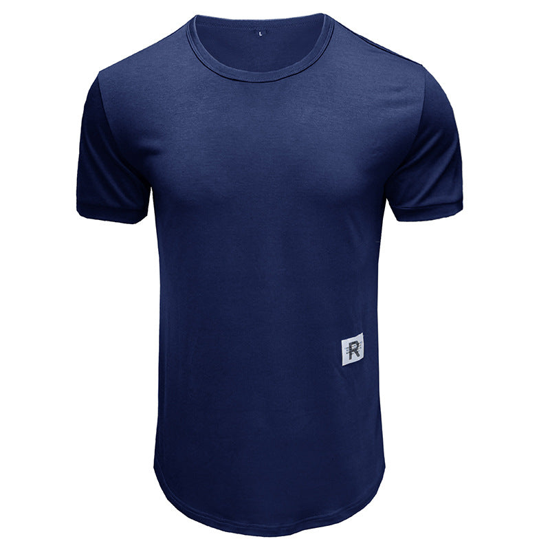 Herren Rundhals T-Shirt mit atmungsaktiver Baumwolle Echoarchiv