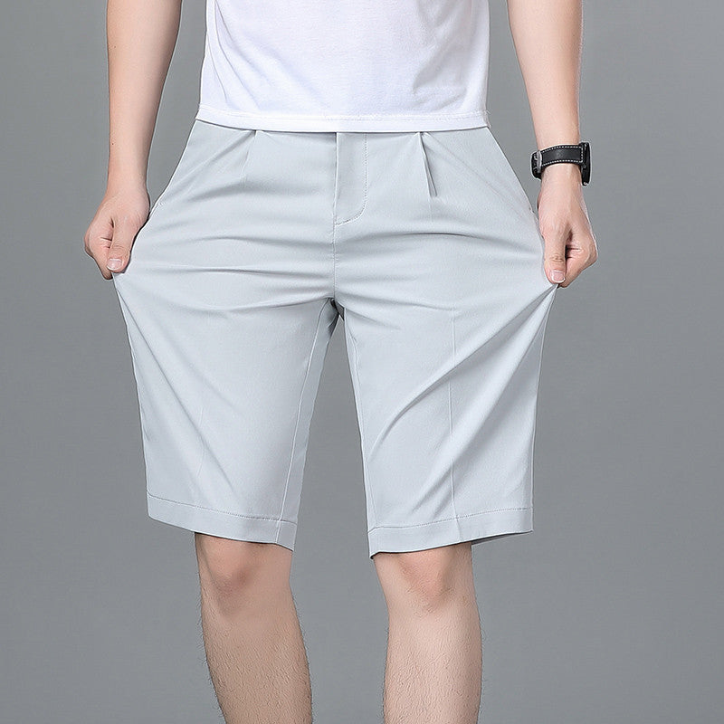 Herren elegante Shorts mit tiefer Bundhöhe und praktischen Taschen Echoarchiv