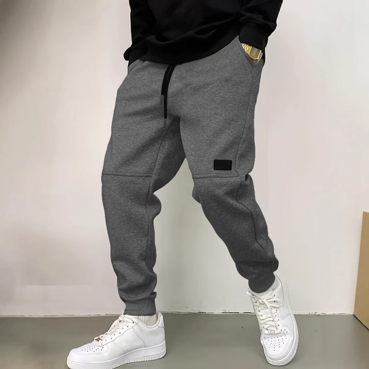 Herren moderne Sweatpants mit praktischen Reißverschlusstaschen Echoarchiv