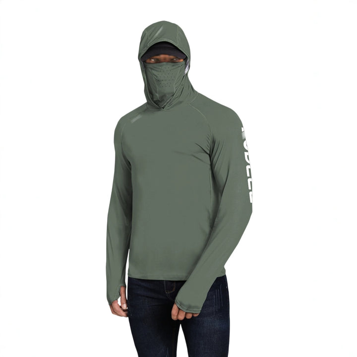 Herren Funktionales Outdoor Shirt mit Kapuze – Orvano