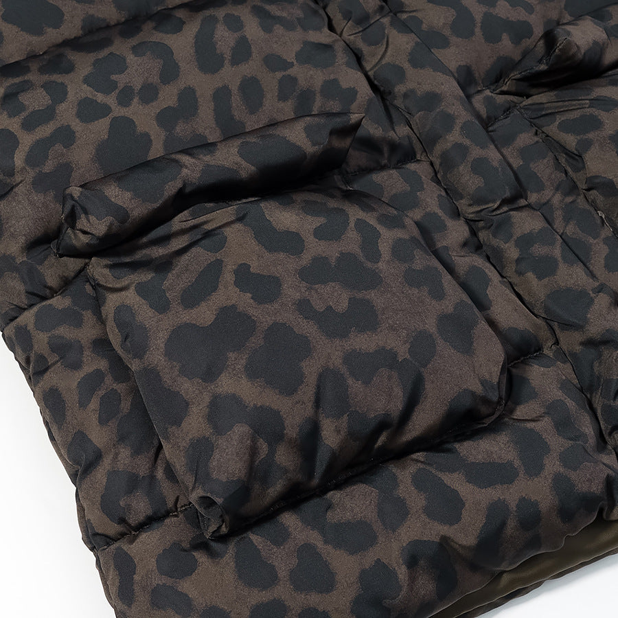 Damen Oversize Stepp-Pufferjacke mit hoher Kapuze und aufgesetzten Pattentaschen Echo Archiv