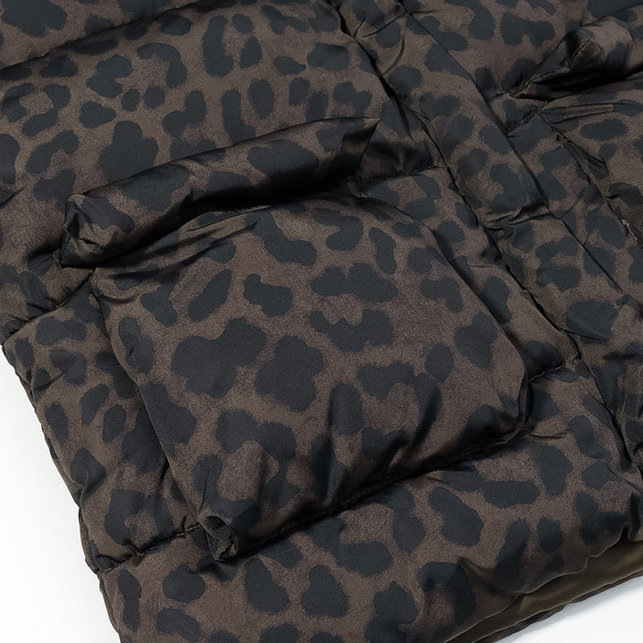 Damen Oversize Stepp-Pufferjacke mit hoher Kapuze und aufgesetzten Pattentaschen Echo Archiv