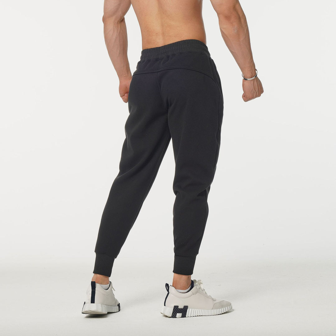 Herren Sportliche Sweatpants mit elastischem Bund und seitlichen Reißverschlusstaschen Echoarchiv