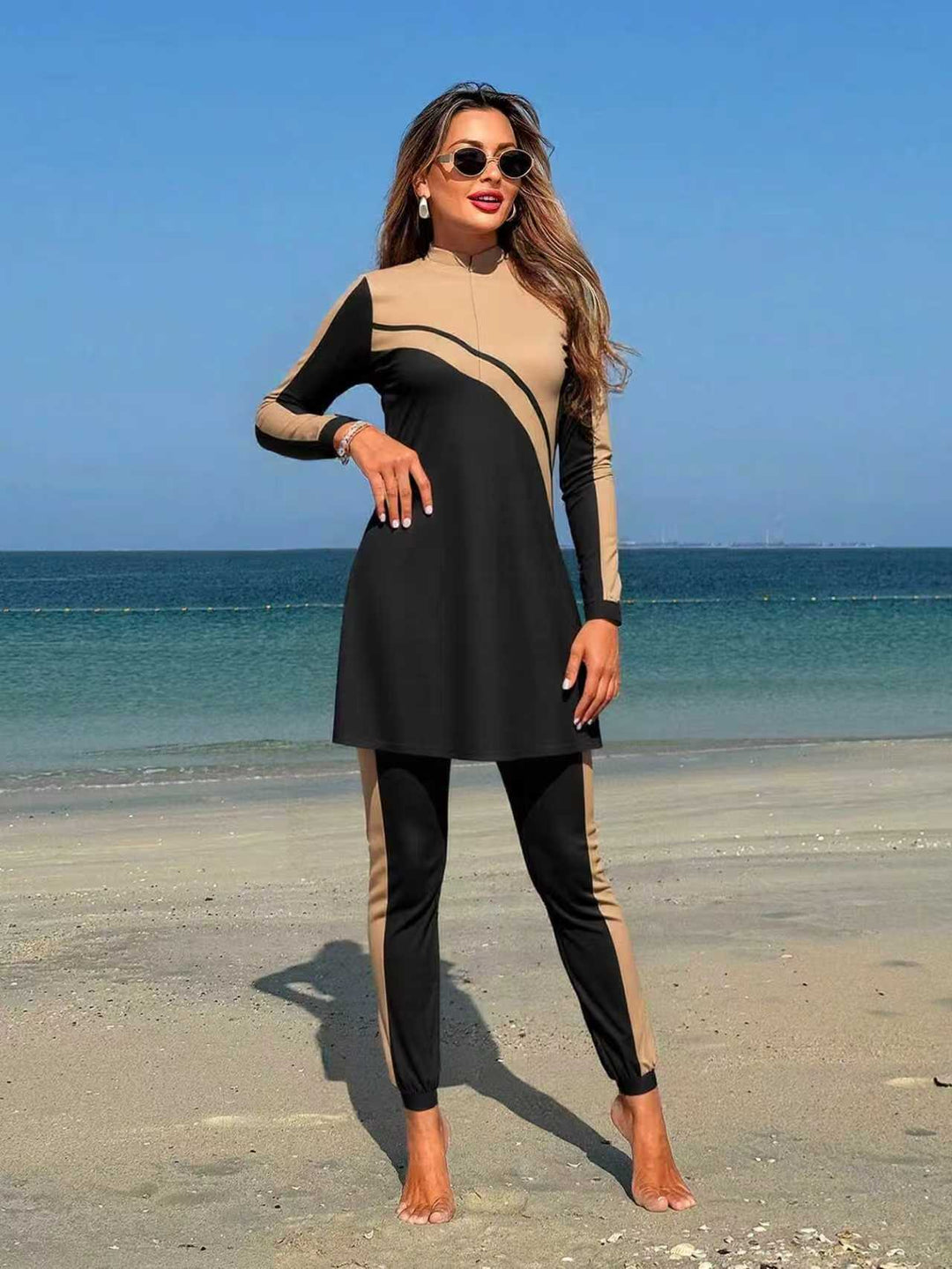Damen Sport-Oberteil mit eleganter Leggings Echo Archiv