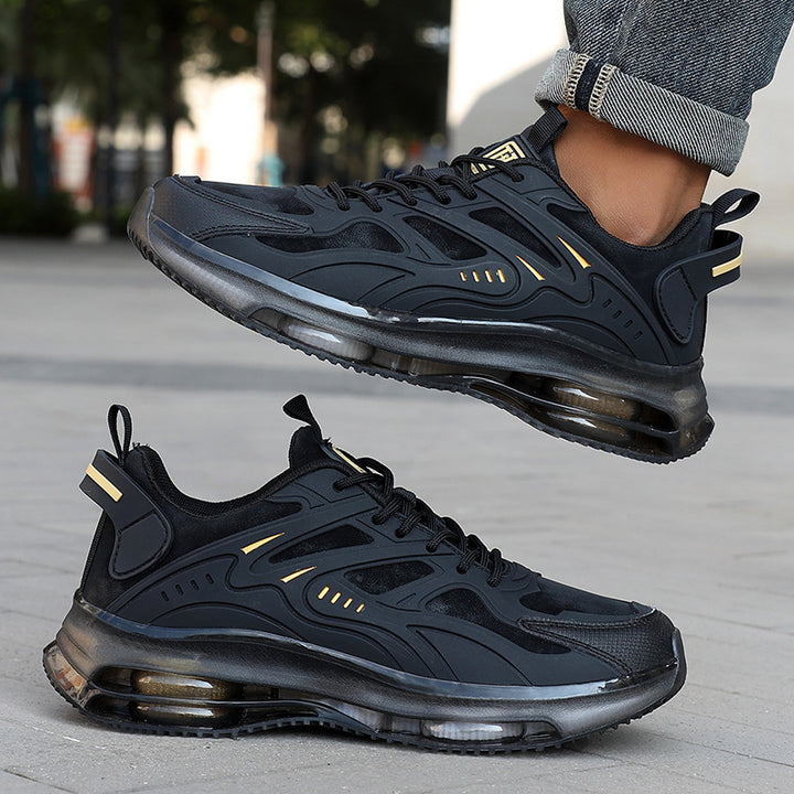 Herren nan futuristischer leistungsorientierter Lifestyle-Sneaker mit durchgehender Luftkammersohle und thermogeformten Kunststoffapplikationen Echo Archiv