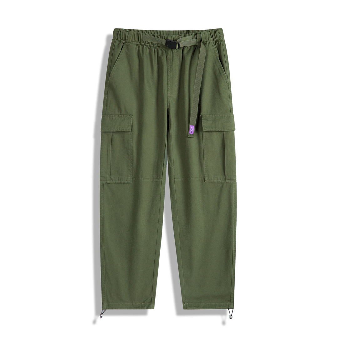 Herren Cargo-Hose mit verstellbarem Bund und mehreren praktischen Taschen Echoarchiv