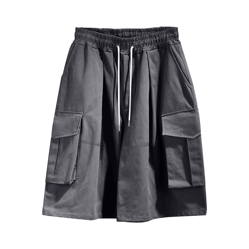 Damen nan Cargo-Midirock mit elastischem Tunnelzugbund und aufgesetzten Klappentaschen Echo Archiv